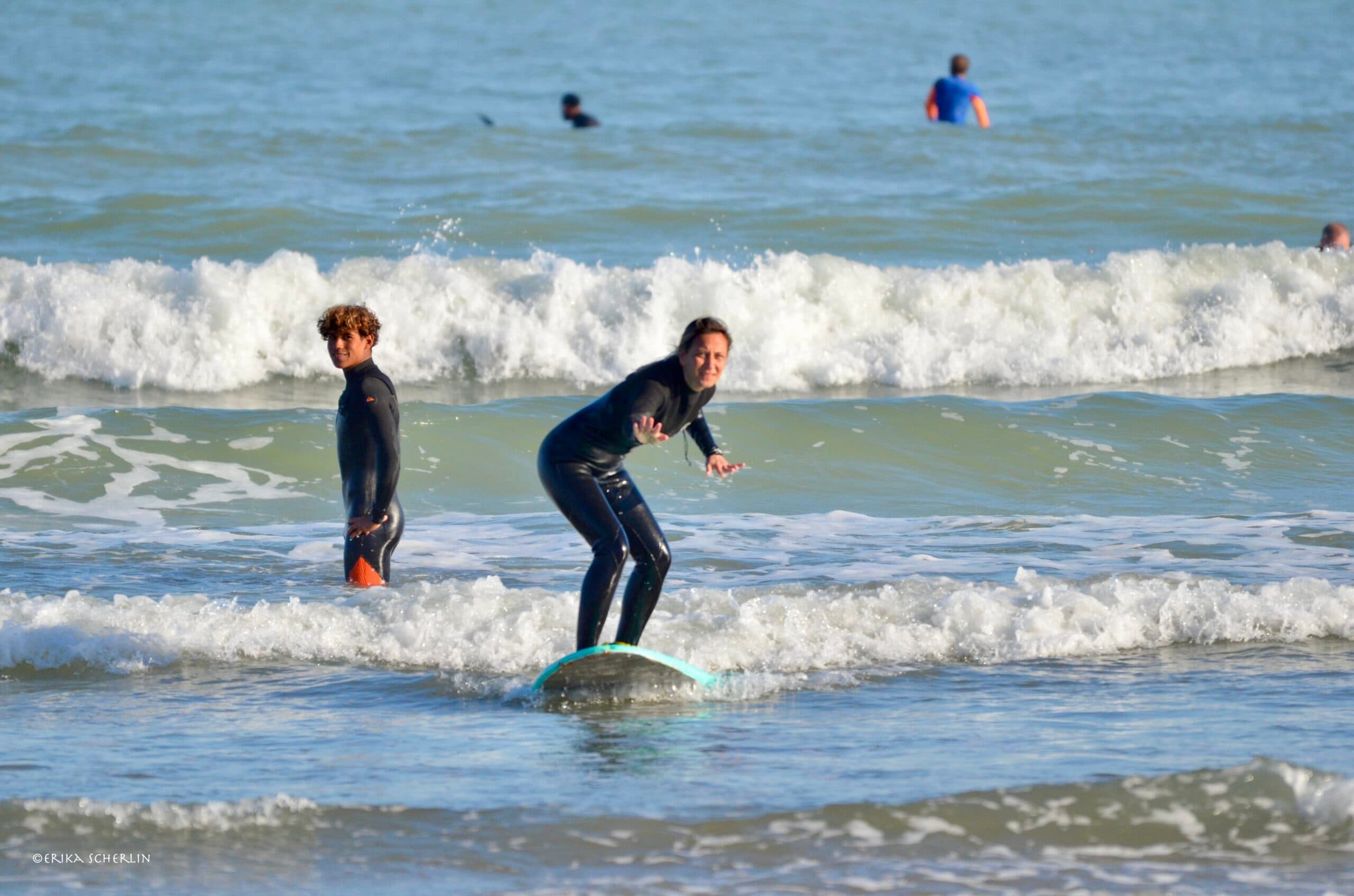 Surfing Tamraght Atlantic Morocco