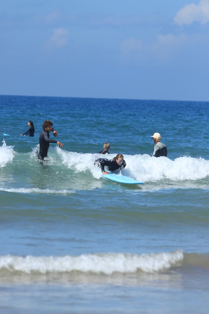 Surf coaching