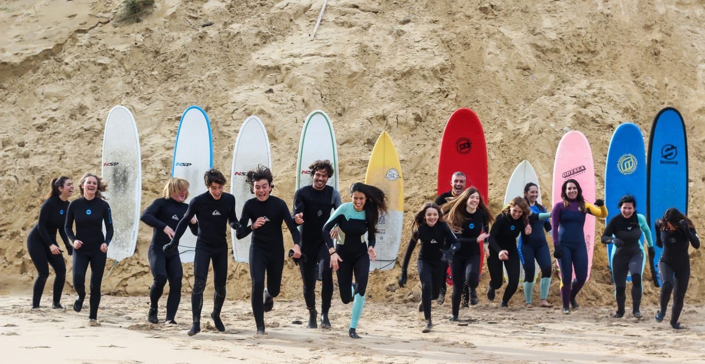 The Pearl community — guests on the beach together